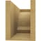 Ekena Millwork 6in. W x 8in. H x 16in. L Moab Woodgrain TimberThane Rafter Tail, Primed Tan RFTUR06X08X16MOARCPR - alternate 6